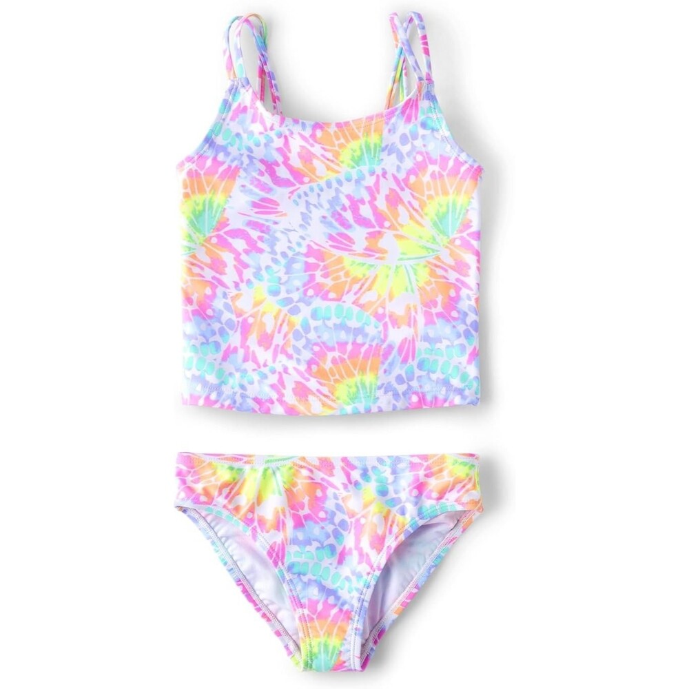 The Children's Place Girls' 2-Piece Tankini Swimsuit Multicolor Sz S 5/6 NWT